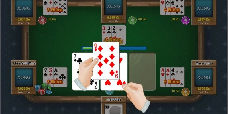 Kinh nghiệm chia bài 9 nút hiệu quả