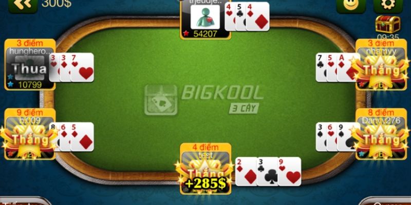 Cách chia bài 9 nút chuẩn xác