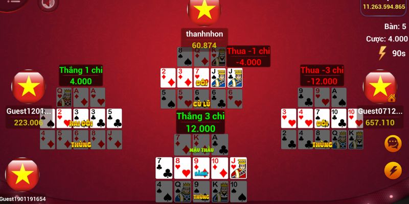 Cách chơi mậu binh cho người mới