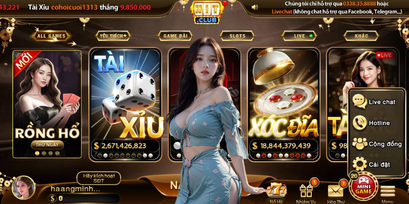 HitClub nền tảng game trực tuyến